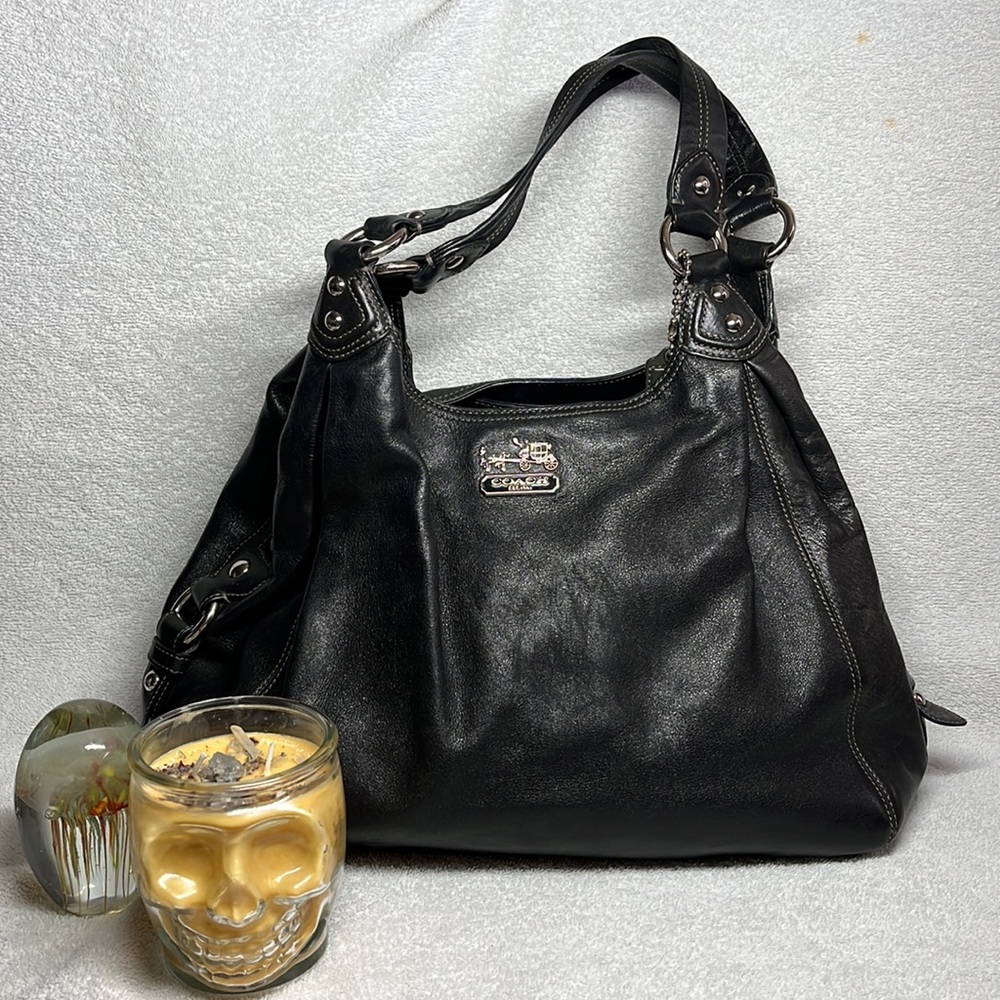 Coach Purse - Purple Interior